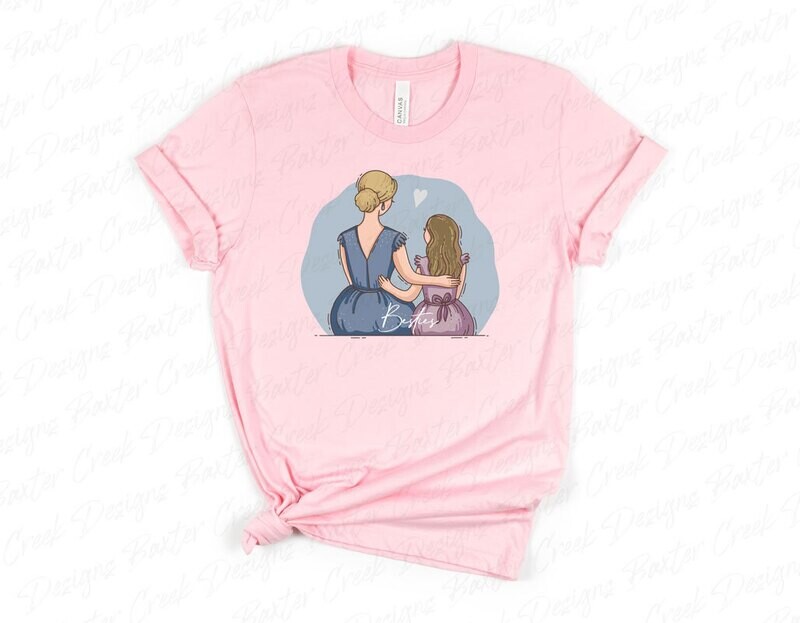 Mother Daughter Besties DTF Transfer