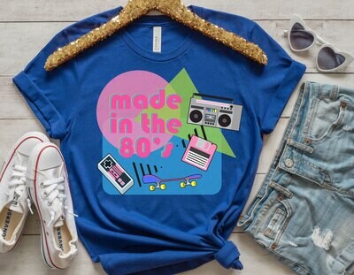 Made in the 80&#39;s DTF Transfer
