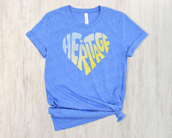 Heritage Love My School Design Heart