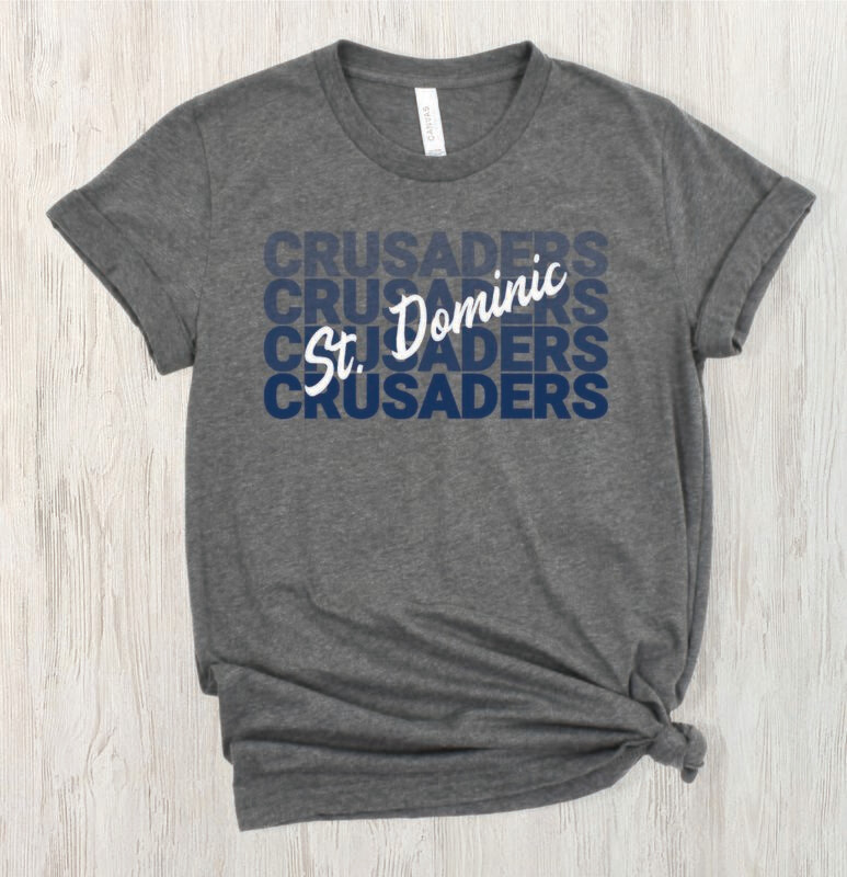 St. Dominic Name Block Design