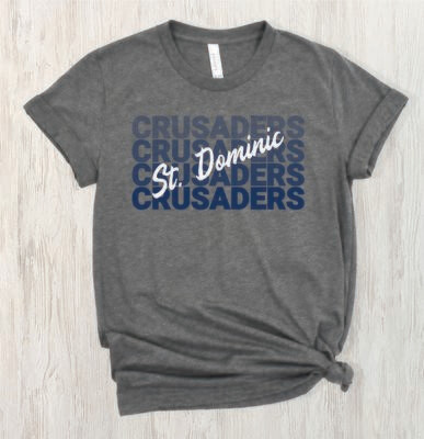 St. Dominic Name Block Design