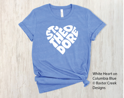 Adult St. Theodore Love My School Heart