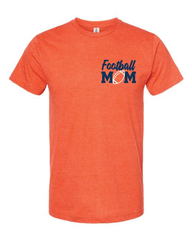Adult Football Parent 2 sided tee