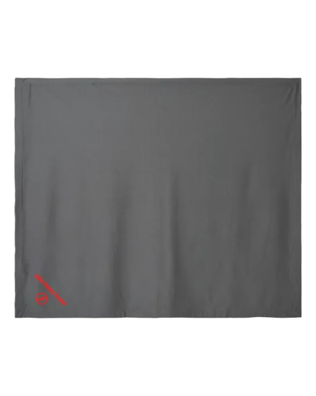 JHF Embroidered Gildan Heavy Blend Fleece Stadium Blanket