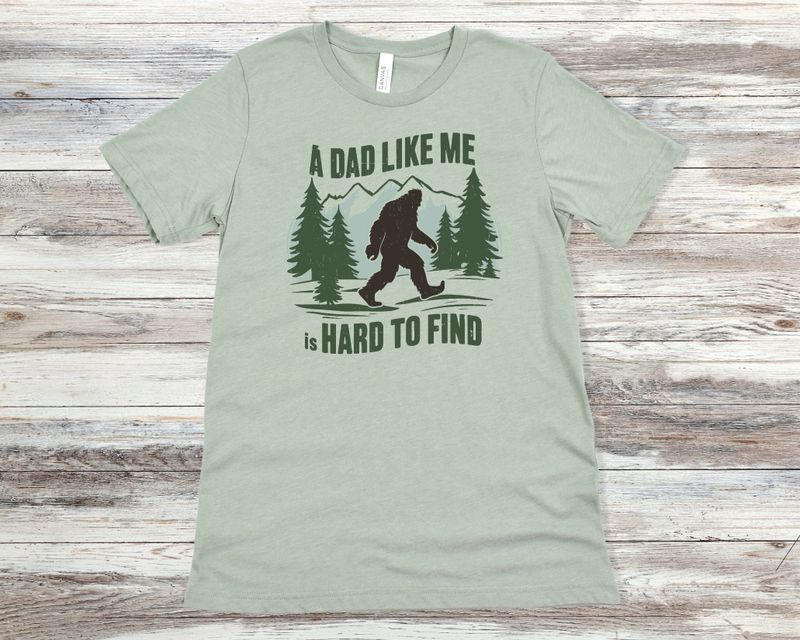 Father's Day Big Foot Hard to Find - DTF Transfer