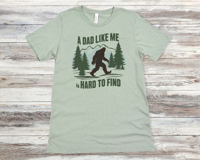 Father's Day Big Foot Hard to Find - DTF Transfer