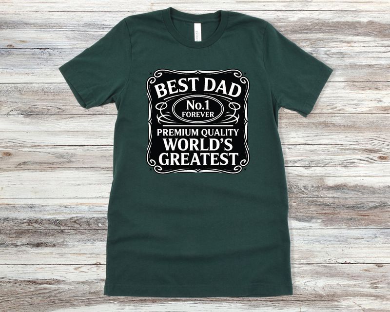 Father's Day Vintage Label - DTF Transfer