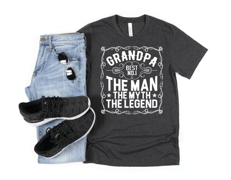 Father's Day Vintage Label Grandpa - DTF Transfer