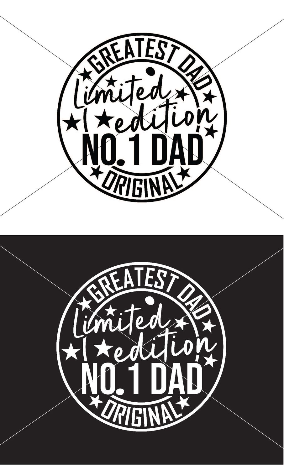 Father&#39;s Day Greatest Dad Limited Edition - DTF Transfer