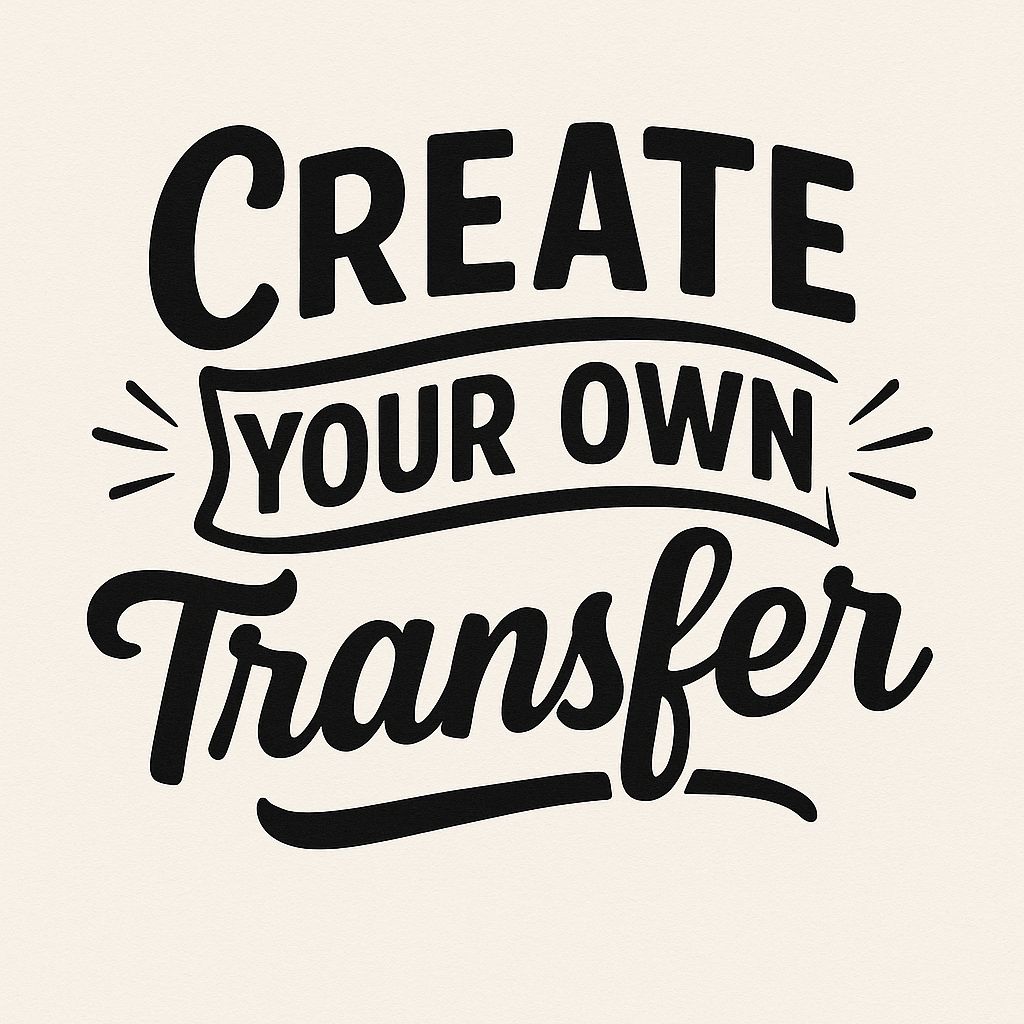 Custom  DTF Transfer - artwork ready