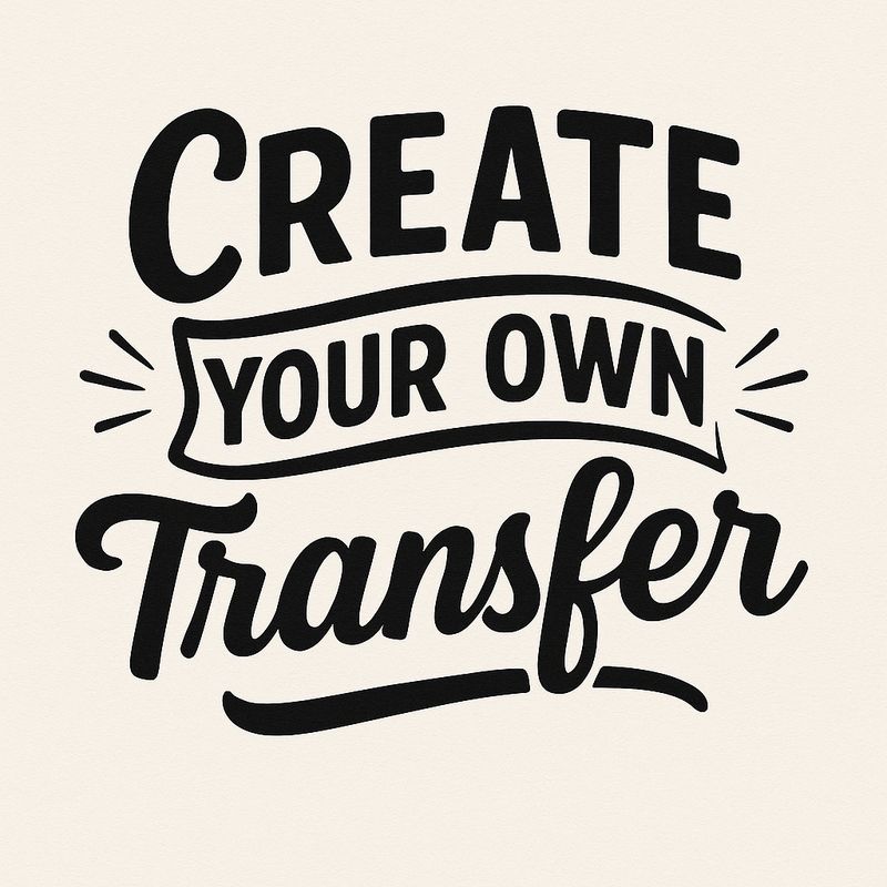 Custom  DTF Transfer - artwork ready