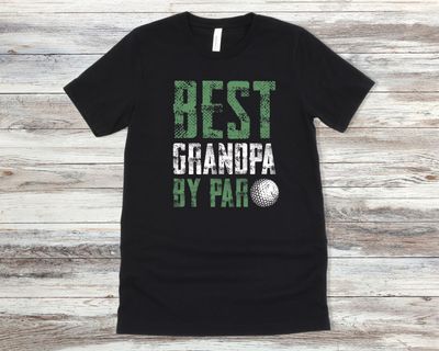 Father's Day Best Grandpa by Par Golf - DTF Transfer