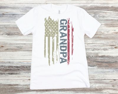 Father's Day All American Hero Grandpa - DTF Transfer