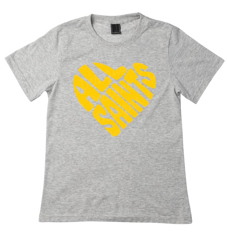 All Saints Love My School Heart