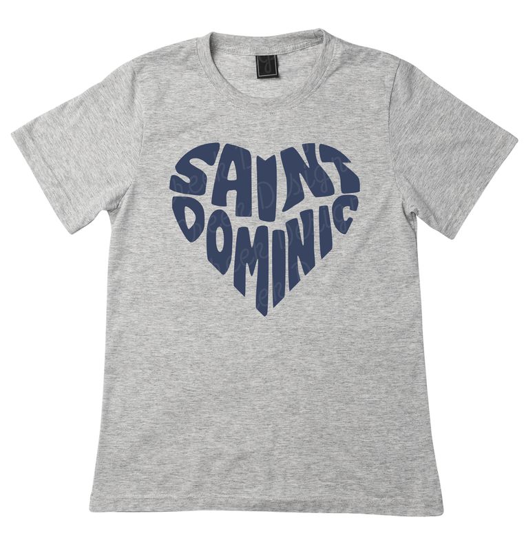 St. Dominic Love My School Heart Design