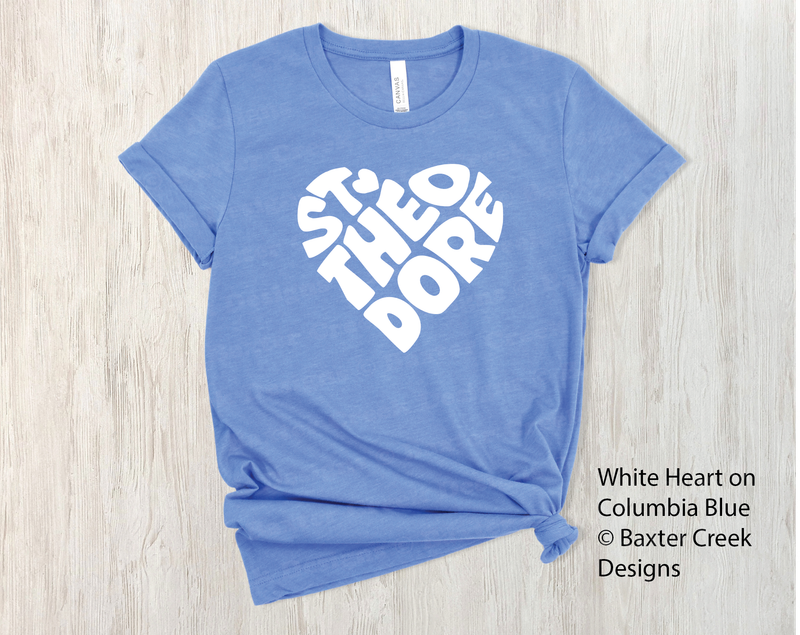 Adult St. Theodore Love My School Heart