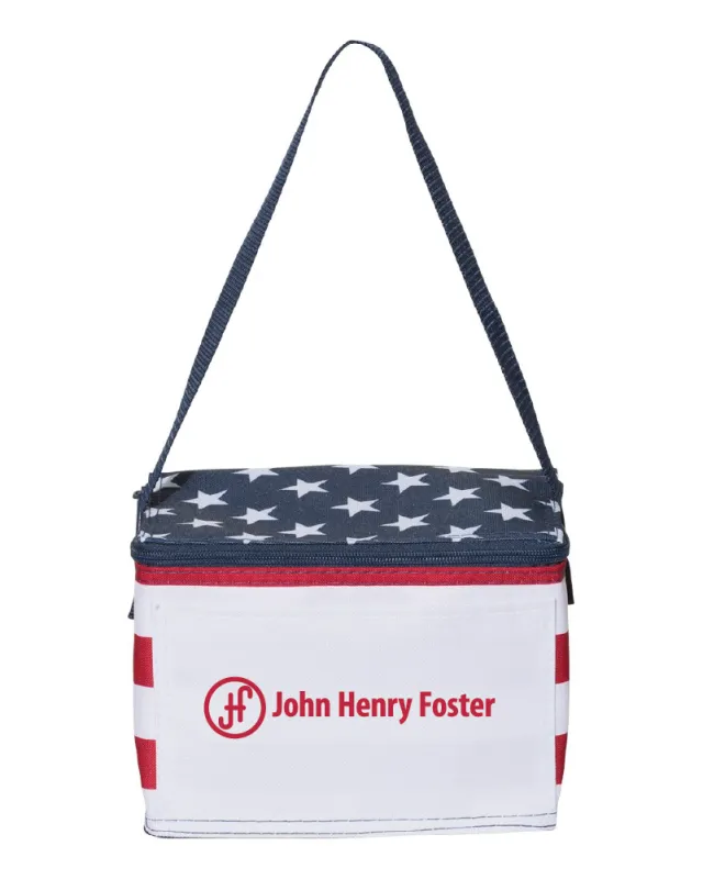 JHF Embroidered OAD Americana Cooler