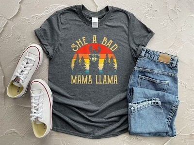 She A Bad Llama Shirt, Motherhood Shirt, Mother's Day Shirt, Best Mom Shirt