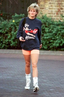 Vintage Princess Diana Virgin Atlantic Crewneck Sweatshirt