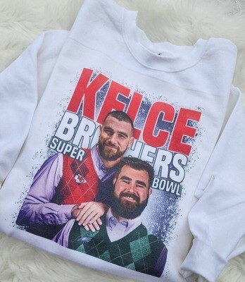 Philadelphia Eagles Trending Shirt, Kelce Superbowl Kelce Brothers Football Sweatshirt