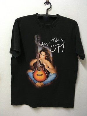 Vintage Shania Twain Up Tour Country Pop Music Shirt 22 Shirt Gift for men women unisex tshirt