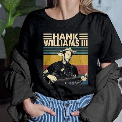 Hank Williams III Retro Vintage T-Shirt, Hank Williams III Shirt, Music Shirt
