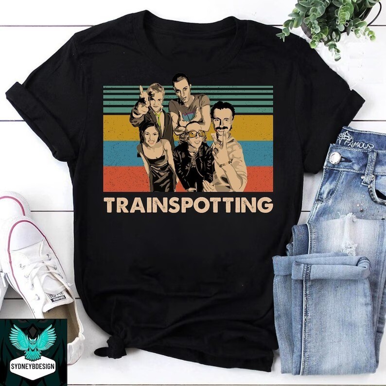 Trainspotting Vintage T-Shirt, Trainspotting Shirt, 90s Movie Shirt, Drama Movie Shirt, Comedy Movie Shirt