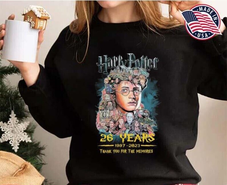Ha.rry Pot.ter 26 Years Shirt, 1997 – 2023 Thank You For The Memories Shirt, Ha.rry Pot.ter Shirt, Ha.rry Pot.ter Fan Gift, Memories Tee