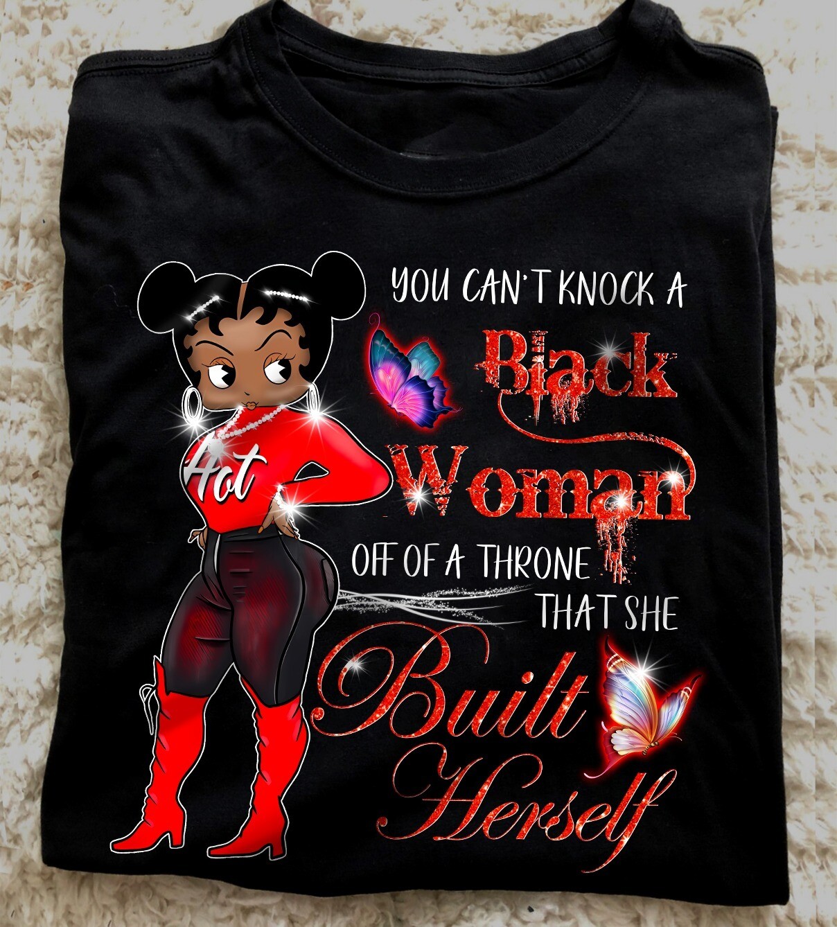 You can’t knock a black woman shirt