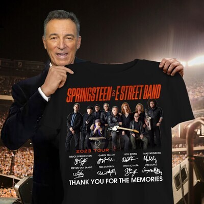 2023 Tour Bruce Springsteen E Street Band First Shirt