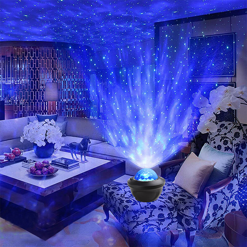 LED Star Galaxy Projector Built-in Bluetooth-Speaker