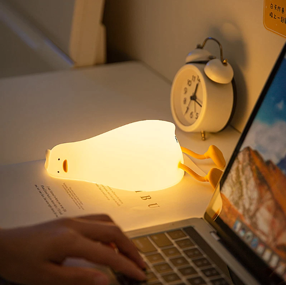 Soft Silicone Duck Lamp