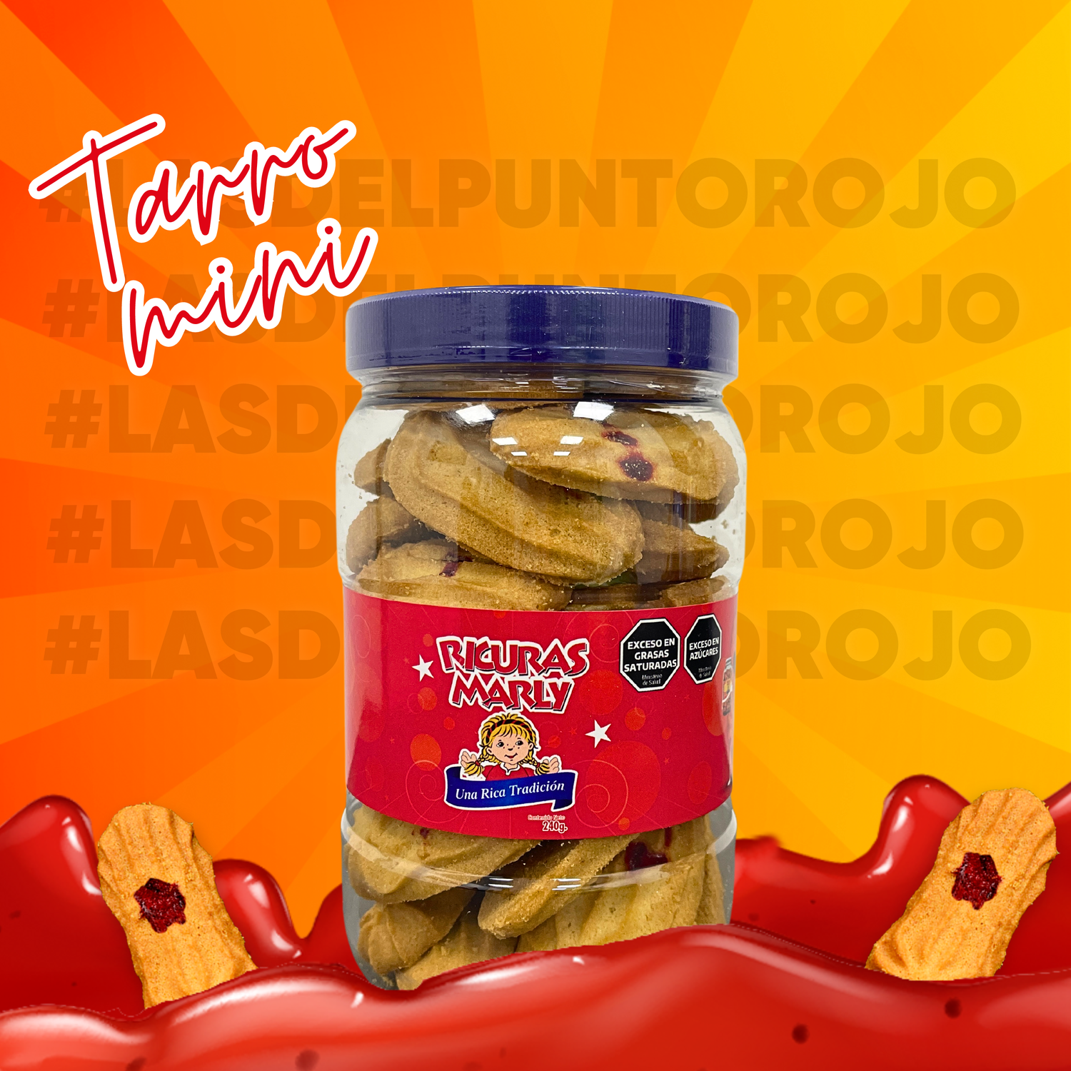 Tarro Mini - Las del punto rojo