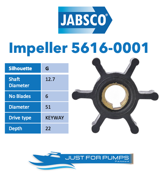 5616-0001 JABSCO