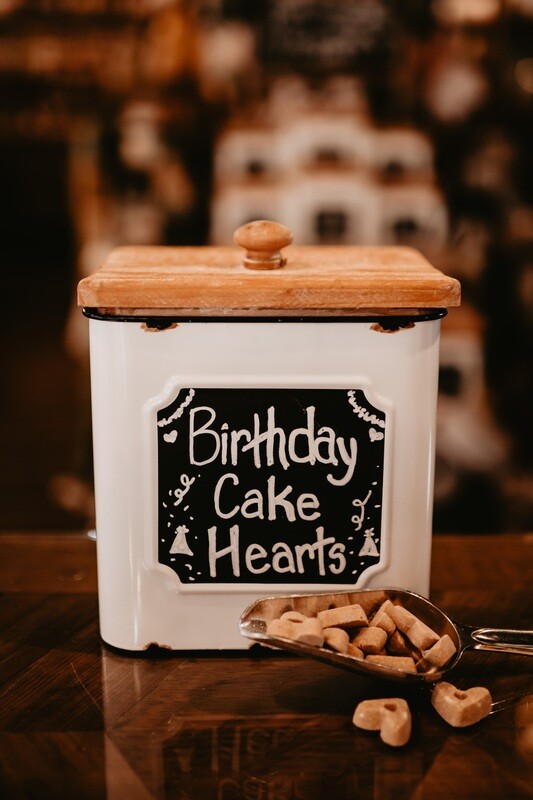 Birthday Cake Hearts