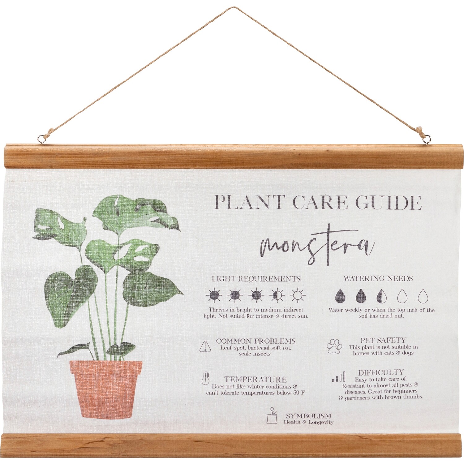 Plant Wall Decor Monstera