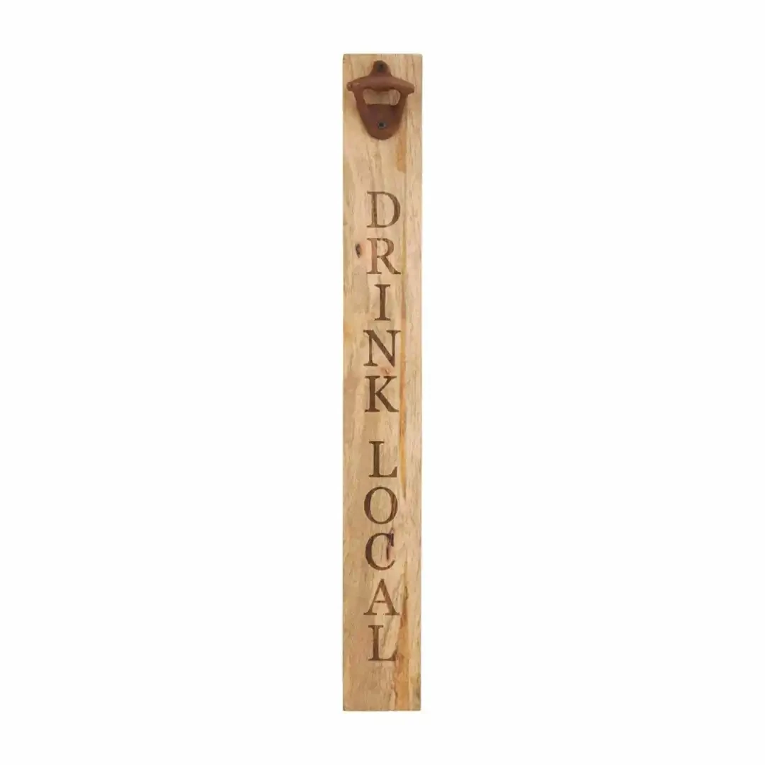 Bar Drink Local Wood Bottle Opener