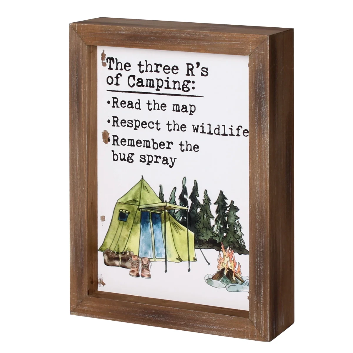 Camp Framed Three R's