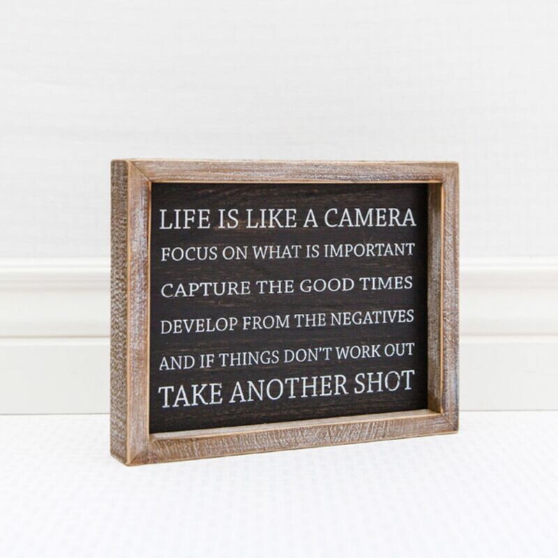 Framed Life Is Like A Camera