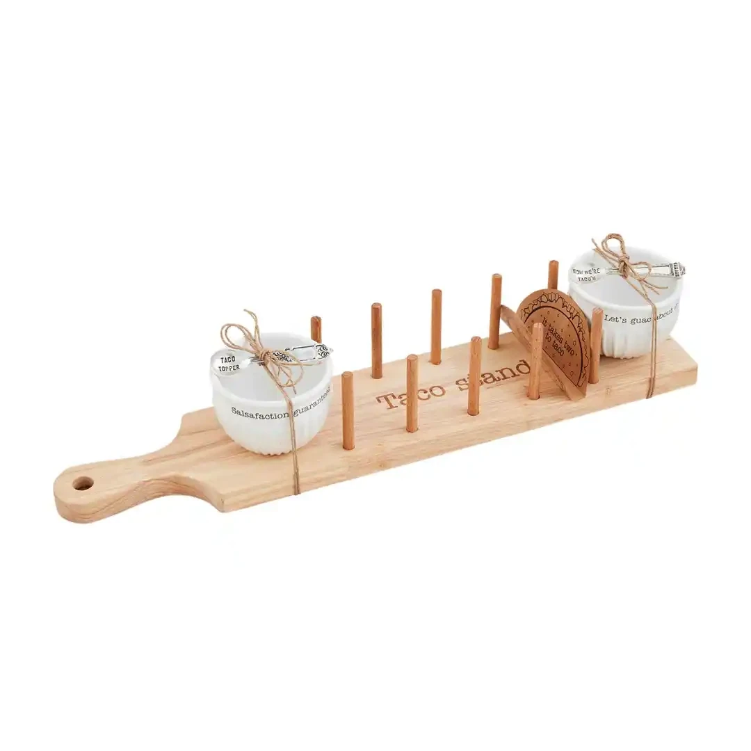 Circa Taco Stand W Dip Cup Set