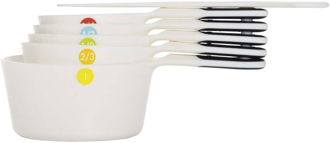 6pc Plastic Measuring Cups