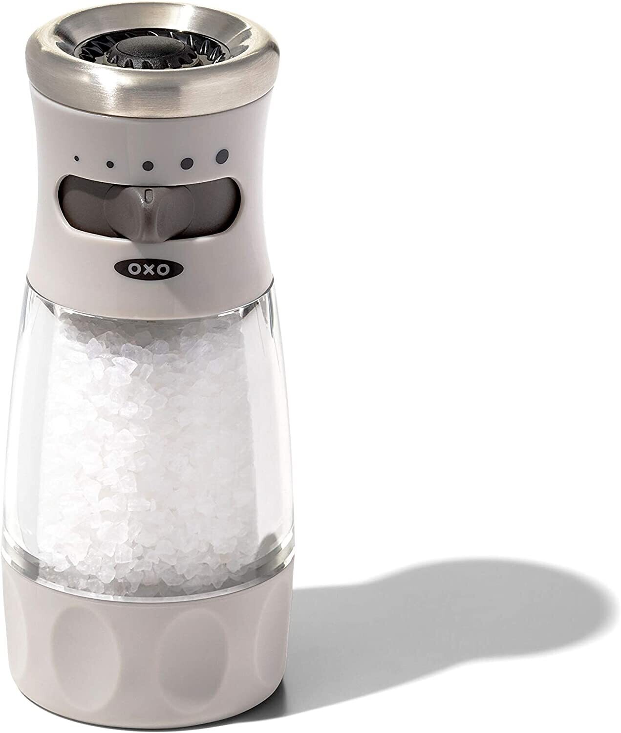 Mess-Free Contoured Salt Grinder Mess-Free Contoured Salt Grinder