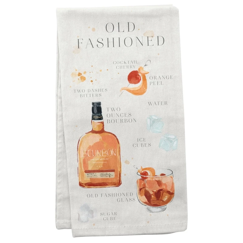 Bar Towel Old Fashioned