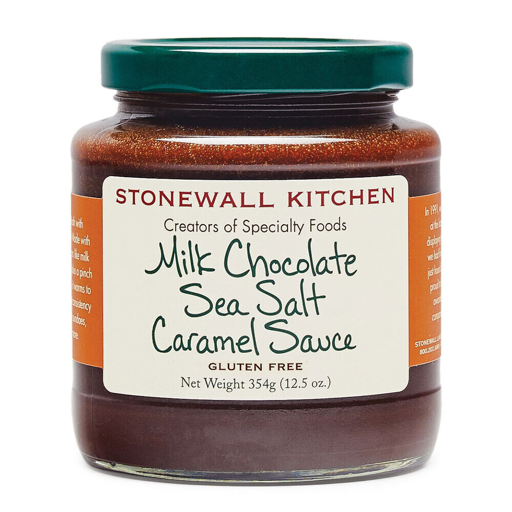 Dessert Sauce Milk Chocolate Sea Salt