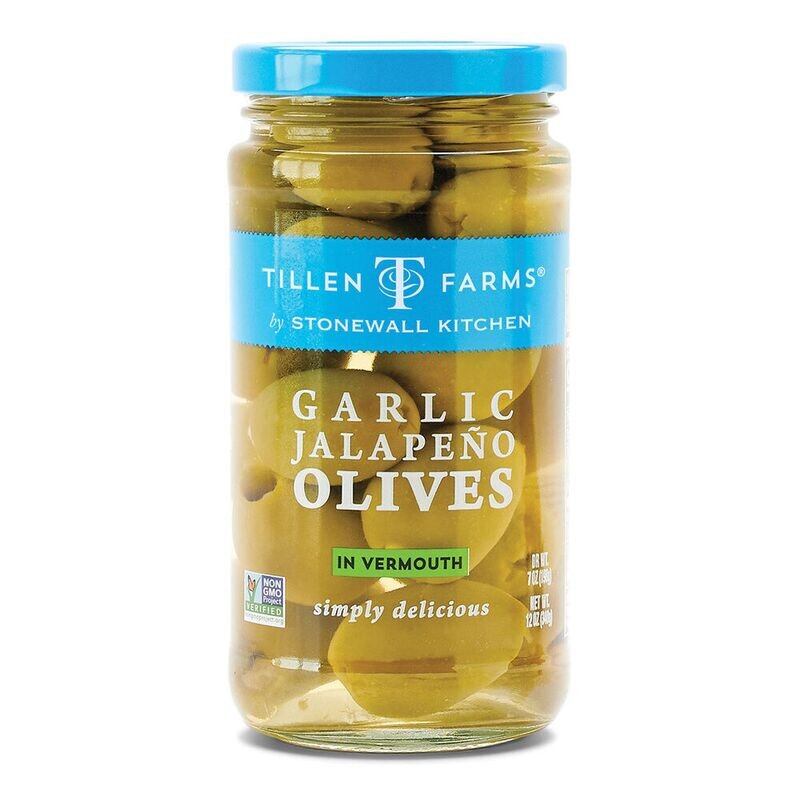 TF Garlic Jalapeno Olives