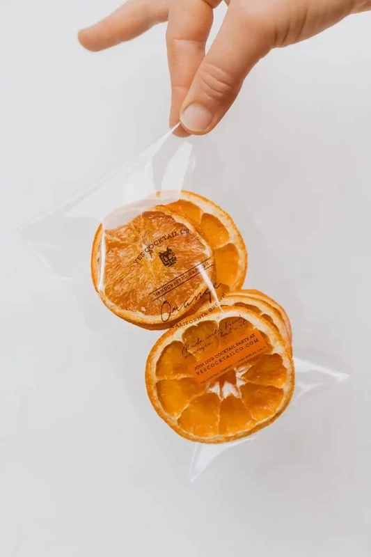 Dehydrated Cocktail Garnishes Orange