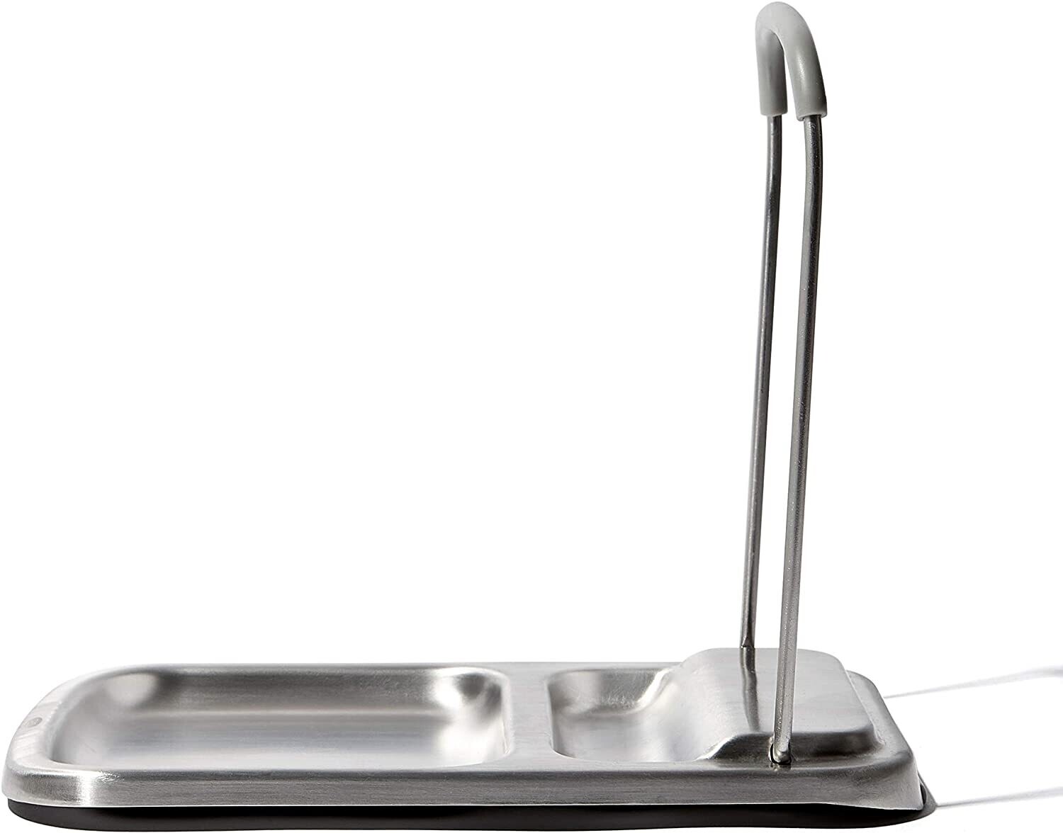Stainless Spoon Rest W Lid Holder