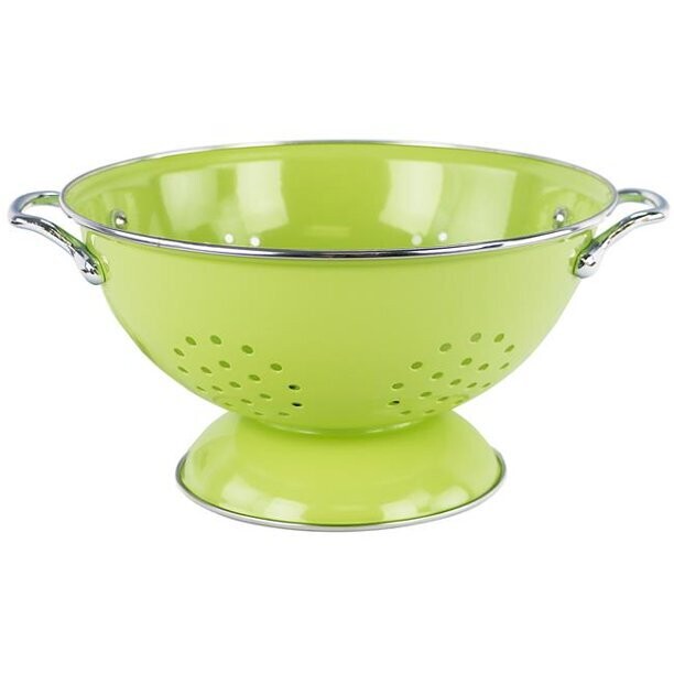 Colander Lg Elm Green