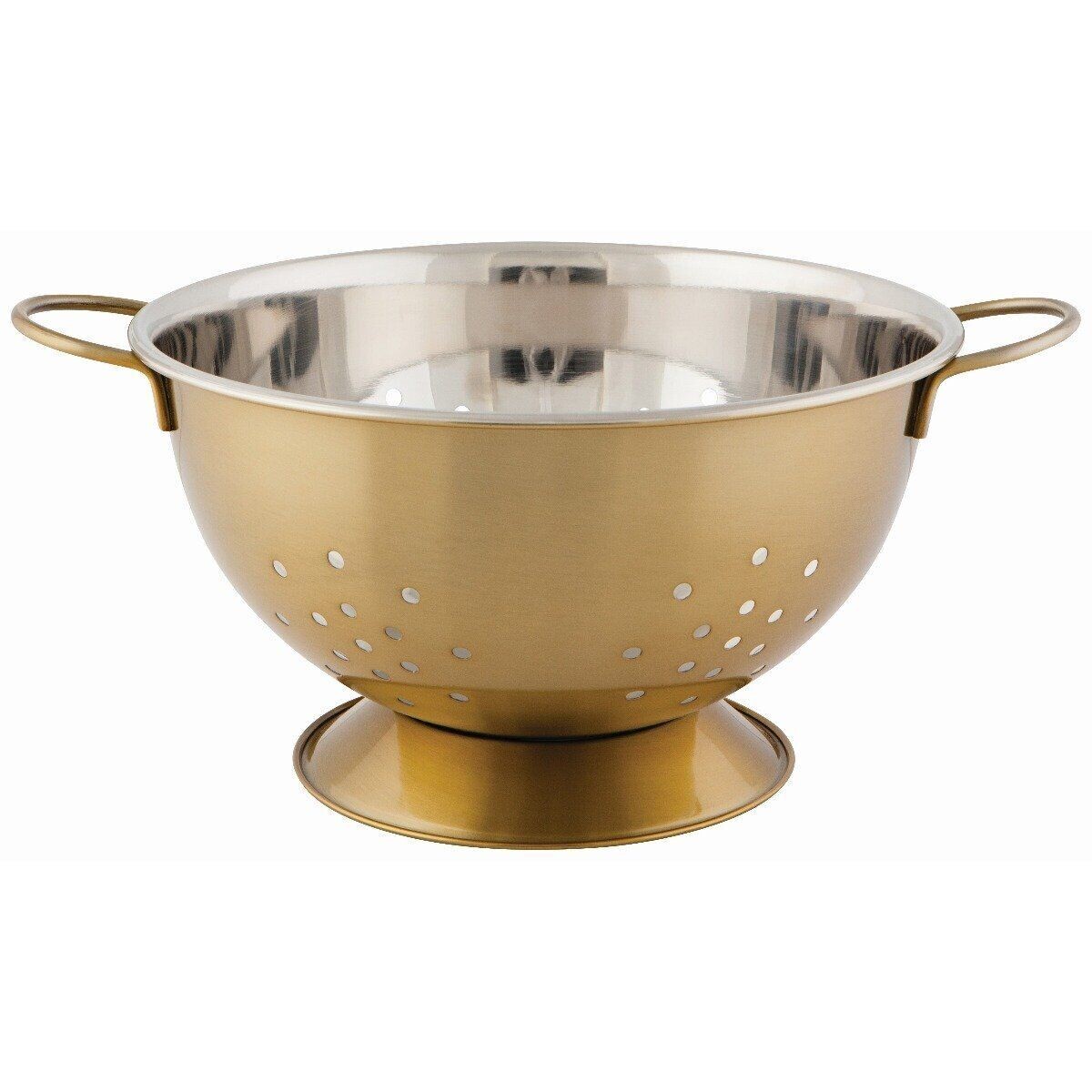 Colander Lg Gold