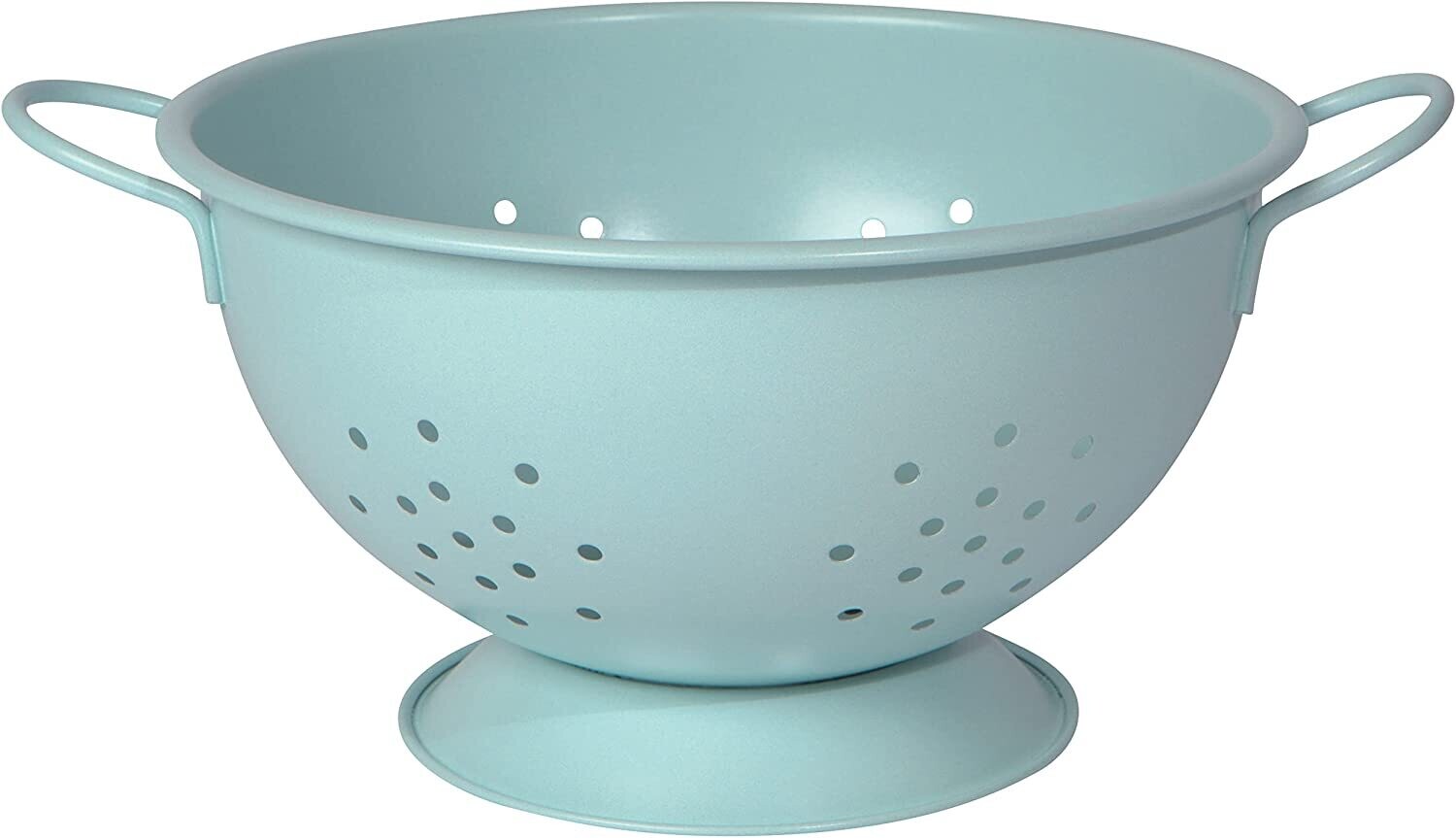 Colander Lg Matte Robins Egg